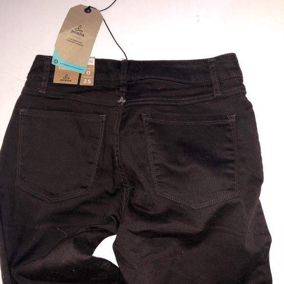 Prana nwt ladies pants jeans size 0 - Picture 3 of 9